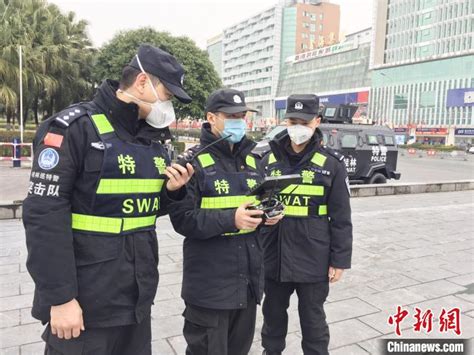 广西桂林警方疫情防控出新招 启用无人机高空巡逻_手机新浪网
