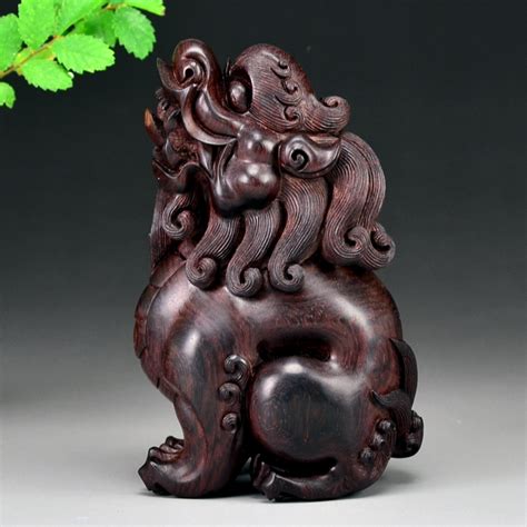精美的紫檀黄花梨雕刻艺术作品（十一）- 中国风