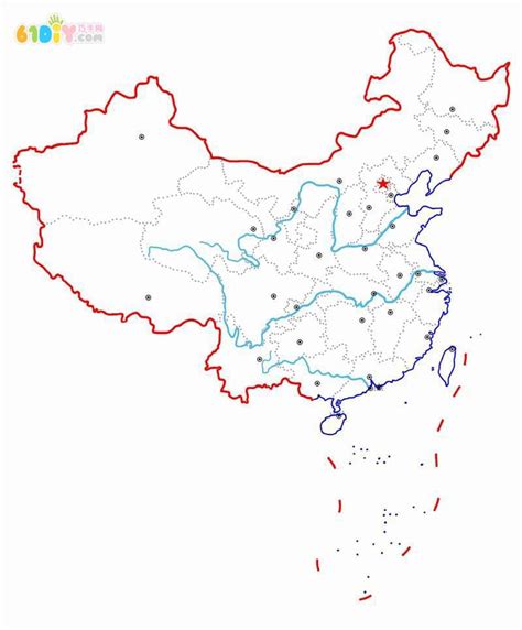 手绘中国地图简易版图片_挂绳版中国地图_微信公众号文章