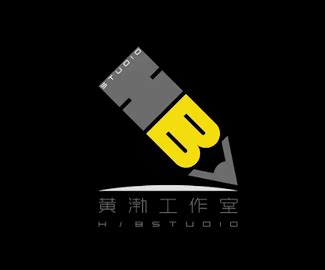 黄渤工作室标志设计-logo11设计网