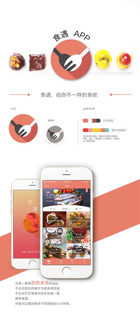 食货—美食app界面展示|UI|APP界面|飞行屋 - 原创作品 - 站酷 (ZCOOL)
