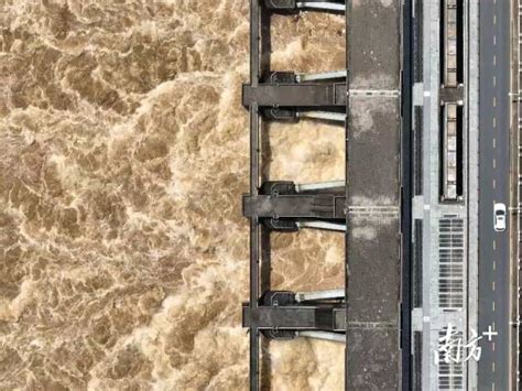 北江飞来峡7月5日中午出现19.20米左右的洪峰水位
