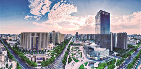 郑州高新区产业园大楼高清图片下载_红动中国