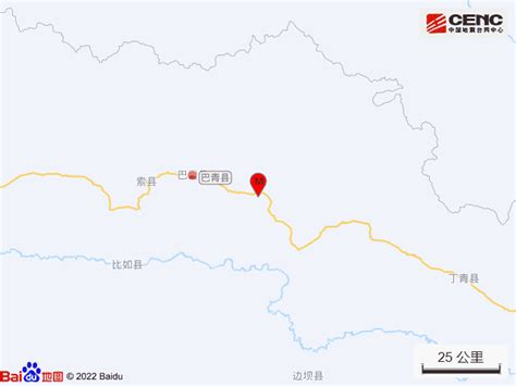 西藏那曲市双湖县发生3.5级地震