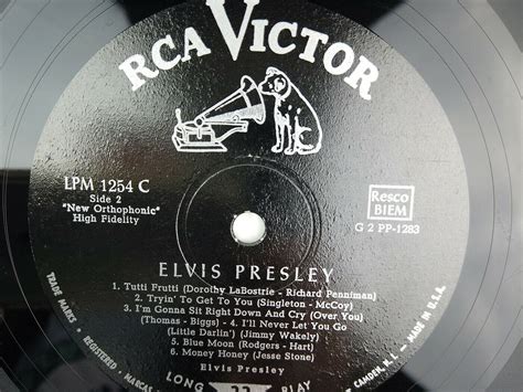popsike.com - Elvis LP - LPM 1254 C - Army Press 1956 - Erstpressung ...