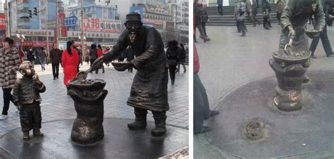城市巨型雕塑被偷 绝不可低估小偷的偷盗决心_张雄艺术网