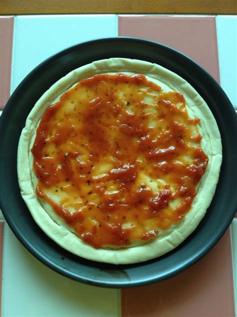 【必胜客海鲜披萨（含披萨酱，饼皮）的做法步骤图】苏珊娜丶_下厨房