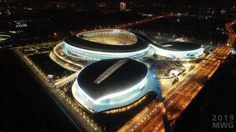 军运场馆航拍高清图——武汉五环体育中心-中国吉林网