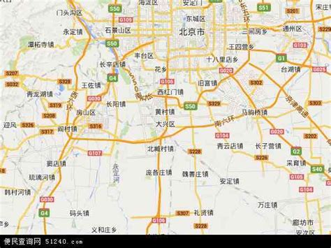 北京市大兴区地图高清版大图_最新大兴区行政区划图全图-地图网