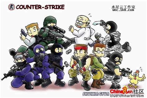 反恐精英Online - csonline - Counter Strike Online 经典搞笑CS四格漫画 - 17173网络游戏专区