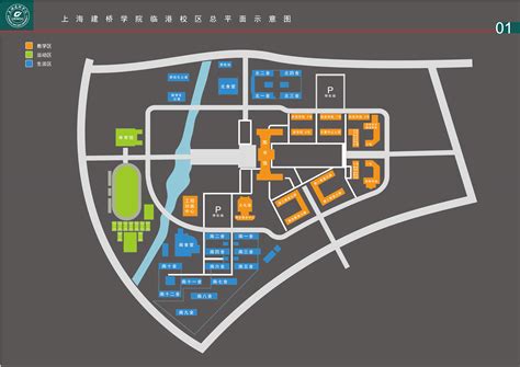东南大学九龙湖校区规划总平面图