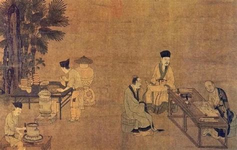 古代煮茶图片,古代煮茶图,古代书_大山谷图库