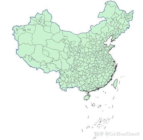 中国完整地图图片