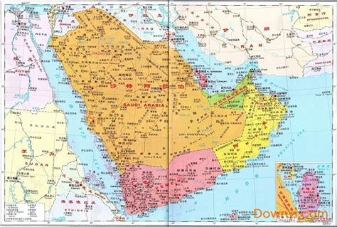 阿联酋地图高清中文版下载-阿拉伯联合酋长国地图下载免费版-当易网