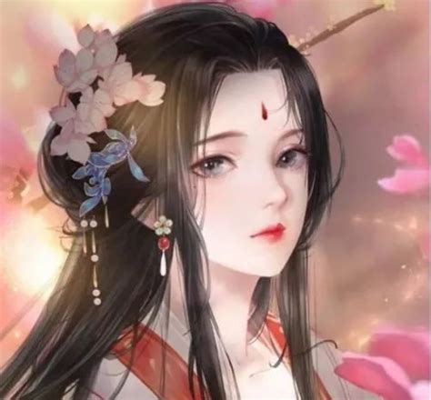 女生古风头像唯美图文