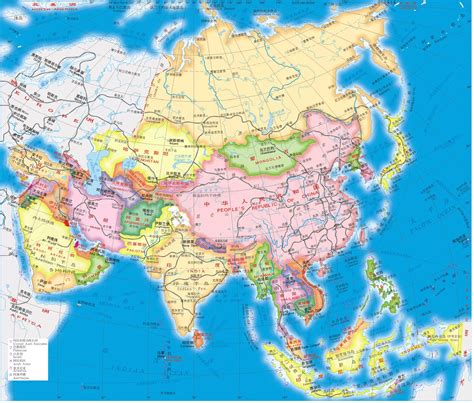 连接非洲亚洲欧洲的国家及海域版块地图EPS素材免费下载_红动中国
