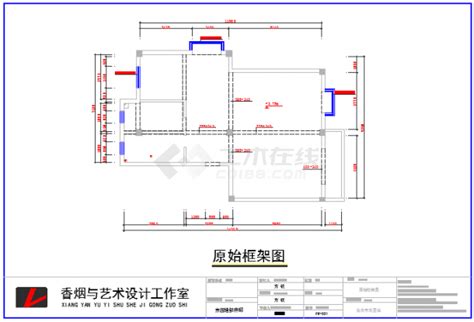 【安庆】某室内设计平面布置图纸_室内设计_土木在线