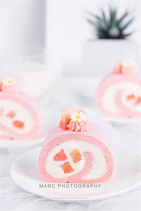 水蜜桃蛋糕拍摄|摄影|产品|食物摄影Sunny酱 - 原创作品 - 站酷 (ZCOOL)