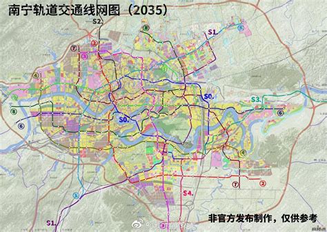 南宁地铁线网规划图2020-2035（高清版）……|高清版|规划图|线网_新浪新闻