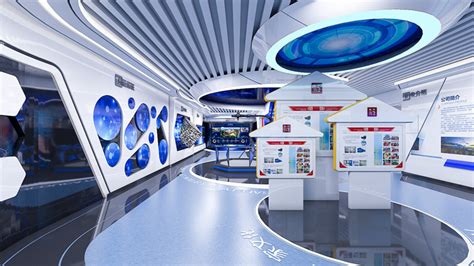 高新科技展厅装修设计案例-杭州博禹装饰装修公司