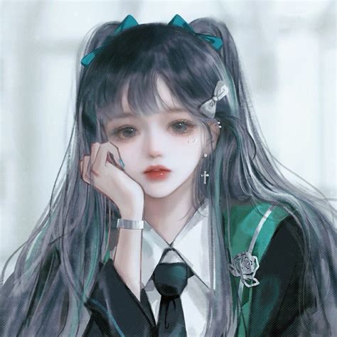温柔女生古风素材头像