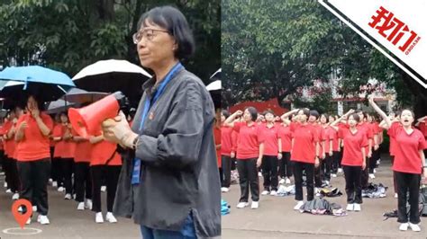 现场：张桂梅连续12年为学生送考 华坪女高师生合唱《万疆》_腾讯视频
