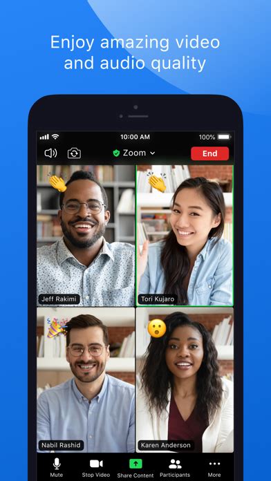 ZOOM Cloud Meetings - App voor iPhone, iPad en iPod touch - AppWereld