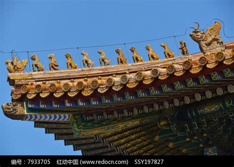 人文 | 中国古建筑屋顶的瑞兽_屋脊