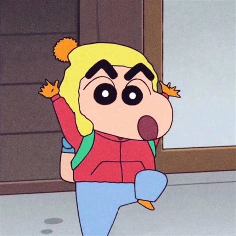 蜡笔小新表情包图片