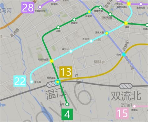 羊马地铁规划图,羊马新城的发展前景图(第4页)_大山谷图库