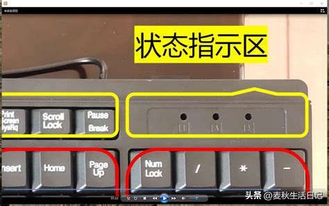 键盘键位功能解析