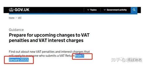 英国税局又有新动作？VAT罚款与利息制度更新详解~ - 知乎