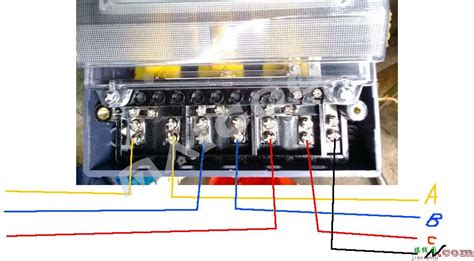 三相电表接线图,三相四线电表接法，初学电工都能看懂!-接线图网