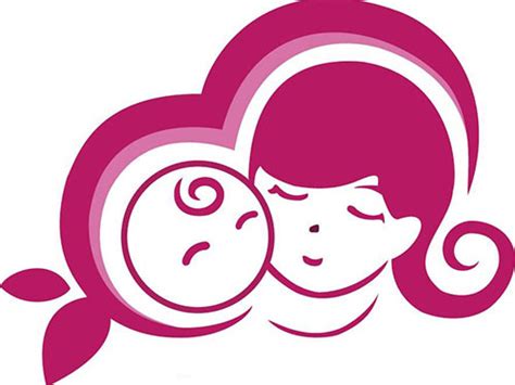 母婴标志婴儿女人LOGO标志标识模板设计母婴logoAI免费下载 - 图星人