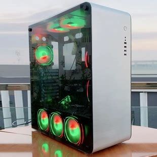 批发高端网吧网红台式机电脑主机箱自带RGB灯板 玩嘉 曜影-阿里巴巴