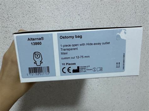 Coloplast 13860 alterna free ostomy bag, Health & Nutrition, Medical ...