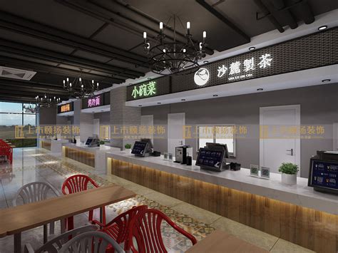 上海木森餐饮上海市南火车站美食广场设计-美食广场设计-金枫设计