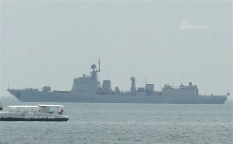 054APLUS？中国167深圳舰完成改装回归部队_新浪图片
