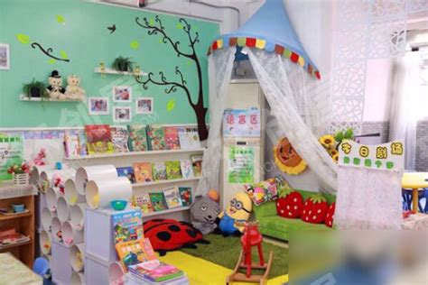 幼儿园阅读区环创阅览室图片8张_环创屋