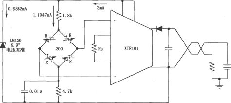 传感信号调理中的提升激励电压的电路(宽带应变信号调理器1B31) - 将睿