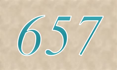 QUE SIGNIFICA EL NÚMERO 657 - Significado de los Números