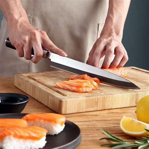 鱼生刀日本工艺柳刃寿司刀不锈钢锤纹刀日式厨师料理刀锻打刺身刀-阿里巴巴