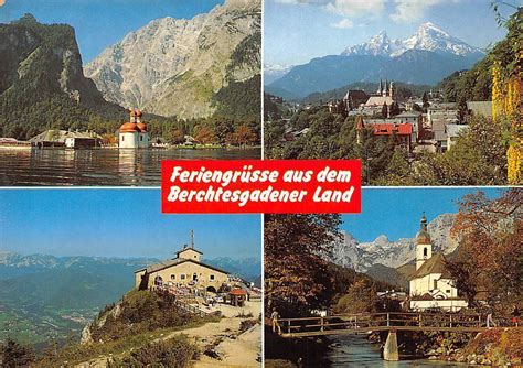 Feriengruesse aus dem Berchtesgadener Land, Kirche Church River Bridge Basilica | Other ...