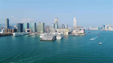 香港维多利亚港航拍高清图片下载-正版图片501345120-摄图网