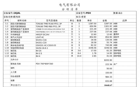 配电柜报价明细(配电柜报价明细2.2米*0.8*0.6) - 华勋算命网