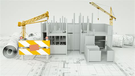 SLO MO建筑承包商在建筑工地使用数码平板电脑视频素材_ID:VCG42N1309368668-VCG.COM
