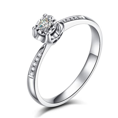 高清图|ENZO婚礼系列18K白金钻石对戒戒指图片1|腕表之家-珠宝