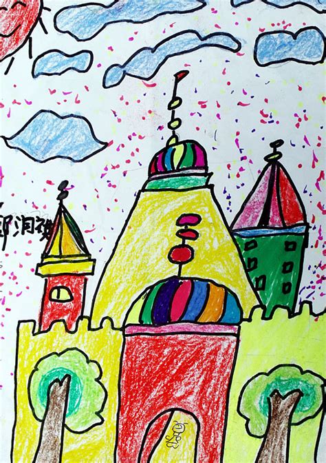 一二三年级的图画校园,美丽的校园绘画三年级,画一幅美丽的校园绘画_大山谷图库