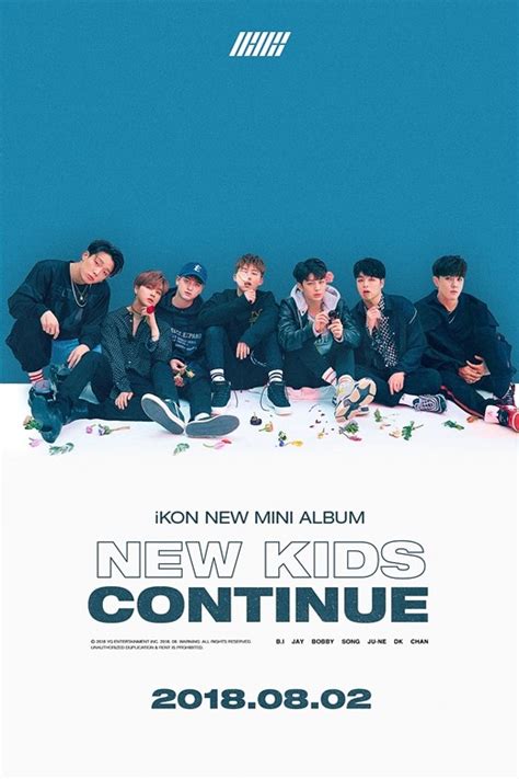 韩男团iKON将于8月2日携新专辑回归 预告海报公开|iKON|新专辑|海报_新浪娱乐_新浪网