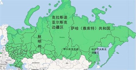 省比国大”：俄罗斯陆地面积最大的5个行政区，有的超越印度】俄罗斯陆地面积全球最大_傻大方